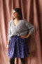 Lise Tailor - Murmures Bleu Viscose - OEKO-TEX® STeP &FSC