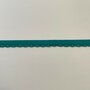 Picot elastiek - 10mm - Turquoise