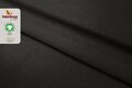 Fabrilogy - Zwart Katoen Fleece GOTS