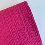Hilco - Denise Crinkle Fuchsia STRETCH KATOEN