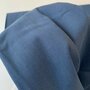 COUPON 40CM TOPTEX - TENCEL STRETCH TWILL - Blauw 