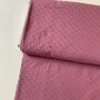 Toptex- Mauve/Abrikoos Katoen met opliggende stippeltjes