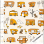 Tygdrommar - Camper - BIO-JERSEY 