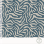 COUPON 115 CM Elvelyckan  - Tiger stripes Steel  JERSEY 