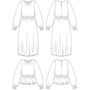 By Masin - Dayo Blouse/Dress PDF PATTERN