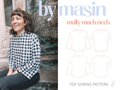 By Masin - Molly Mock Neck Top PDF PATTERN