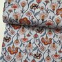 Verhees Rosella Cheerful Flower STRETCH VISCOSE