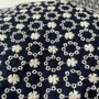 Verhees Cotton EMBROIDERY  - Navy 
