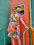Atelier Jupe - Abstract Eighties VISCOSE