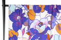 Atelier Jupe - White with Blue Flowers VISCOSE