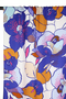 Atelier Jupe - White with Blue Flowers VISCOSE