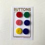 KNEUSJE Tabitha Sewer - Rainbow Set Classic Buttons 15mm 