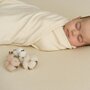 Katia - PUREST COTTON KNIT SMALL STRIPES CREME/BROWN INTERLOCK