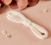 Atelier Brunette - Crepe OFF WHITE BIAISband