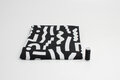 COUPON 60 CM Ansje X Misusu - Squiggle Black JERSEY