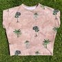 COUPON 55 CM Ansje Handmade - TREES SAND JERSEY