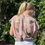 COUPON 55 CM Ansje Handmade - TREES SAND JERSEY