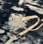 meetMilk - GRUNGE CREPE JERSEY - Dark navy  with LENZING™ ECOVERO™ Viscose