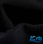 COUPON 20 X 35 CM ZORB® V2 4D Stay dry antimicrobieel biokatoen + Eco PUL - ZWART