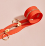 Atelier Brunette -  GOLD Tangerine DUBBELE RITS 40 CM 