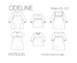 Iris May Odeline Blouse/Jurk Kids + DIGITALE UITLEG