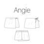 Iris May Angie skirt/skort Kids + DIGITALE UITLEG