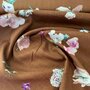 Kokka Japan / Nani Iro - New Morning Brown ORGANIC COTTON GAUZE