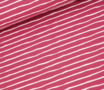 COUPON 150CM  Stoffonkel HOLUNDER good vibes stripes  JERSEY  GOTS