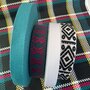 COUPON 30 CM Kokka Japan - Checks & Borders - CANVAS