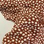 COUPON 80 CM Hilco - Flowers Terra JERSEY