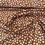 COUPON 80 CM Hilco - Flowers Terra JERSEY