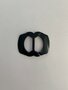Zwart- Belt Buckle 20 mm
