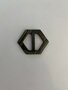 Bruin/Grijs gemêleerd - Belt Buckle 25 mm