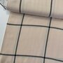 Editex/Knipmode - Windowpane VISCOSE