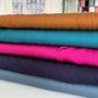 A La Ville - IJsblauw VISCOSE SATIJN