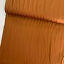 COUPON 180 CM A La Ville - Caramel VISCOSE SATIJN