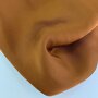 COUPON 180 CM A La Ville - Caramel VISCOSE SATIJN