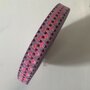 Tassenband Aztec Lilac Fluo Fuchsia 25mm 