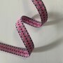 Tassenband Aztec Lilac Fluo Fuchsia 25mm 