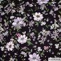 Katia - Pink Winter Flowers VISCOSE TWILL