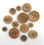 Olive Wood - rand houten knoop