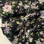 Katia - Pink Winter Flowers VISCOSE TWILL