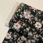 Katia - Pink Winter Flowers VISCOSE TWILL