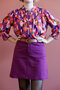 COUPON 70 CM Lise Tailor -Paars - GABARDINE STRETCH