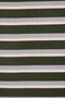meetMilk - Khaki striped Derby Ribbed Jersey TENCEL™ Modal vezels