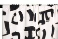 Atelier Jupe - Off white black print VISCOSE