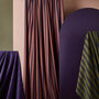 COUPON 55CM  Atelier Brunette -Ray Chestnut  TWO TONE COTTON