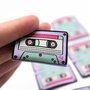 Sew Anonymous - Retro Mixtape Seamies labels