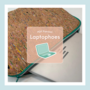 Gratis PDF patroon - Kurk Laptophoes