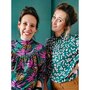 NERIDA HANSEN X VERHEES - Lenzing Ecovero - Boho Geo Purple